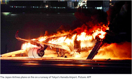 “用光了一辈子的运气”，12名澳洲人从昨天的飞机相撞中死里逃生；日本地震已致64人死亡（组图） - 6