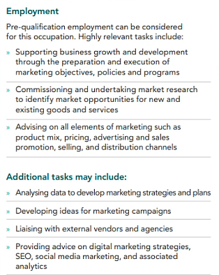 境外申请人选择比较多的澳洲移民职业：市场营销专员 Marketing Specialist（组图） - 4