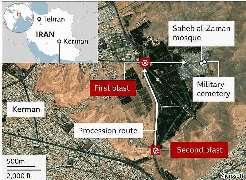 伊朗连环爆炸致近百死，凶手是谁？美国表态：我们没参与（视频/组图） - 2