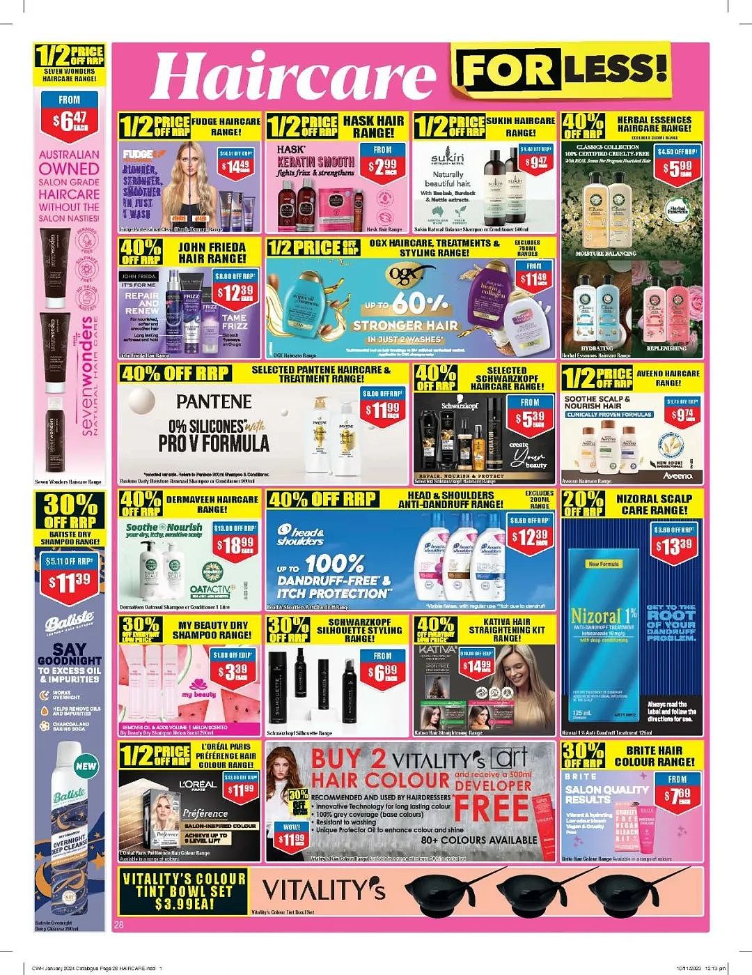 大量半价那种！【Chemist Warehouse】药店 1月4日至17日优惠目录（组图） - 28