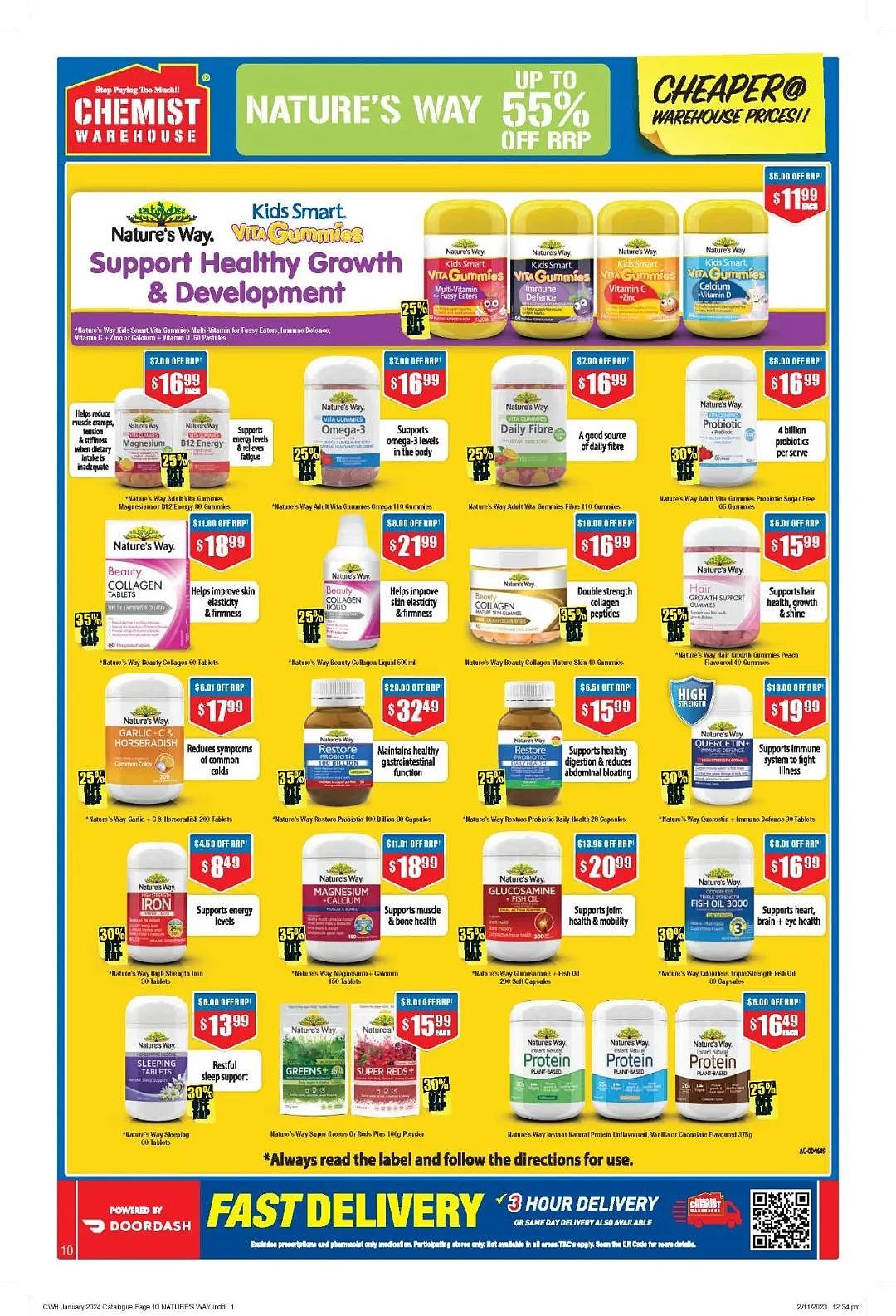 大量半价那种！【Chemist Warehouse】药店 1月4日至17日优惠目录（组图） - 10