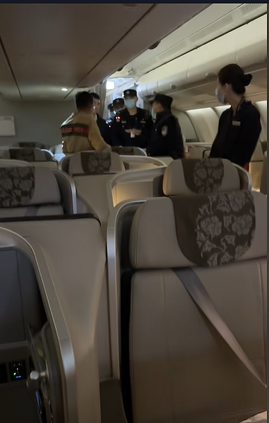男子买2张头等舱想坐3人，导致航班取消：300人没补偿（视频/组图） - 1