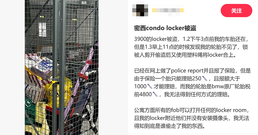 中国留学生聚居公寓大量Locker被撬！损失超5位数（组图） - 3