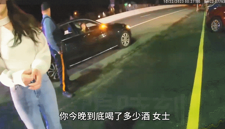 中国美女留学生深夜醉驾被逮捕，视频疯传！网友争议极大（组图） - 3