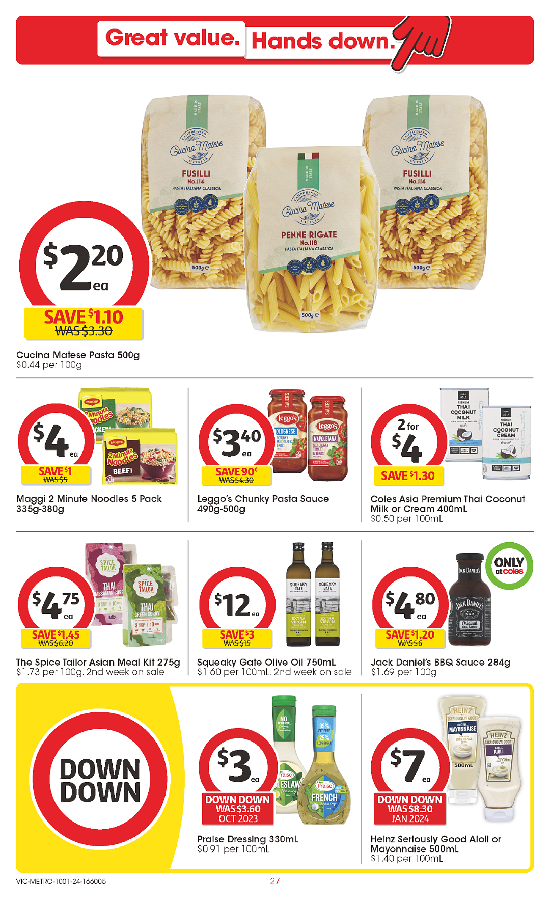 Coles 1月10日-1月16日打折，红袋米、鱿鱼条半价（组图） - 27