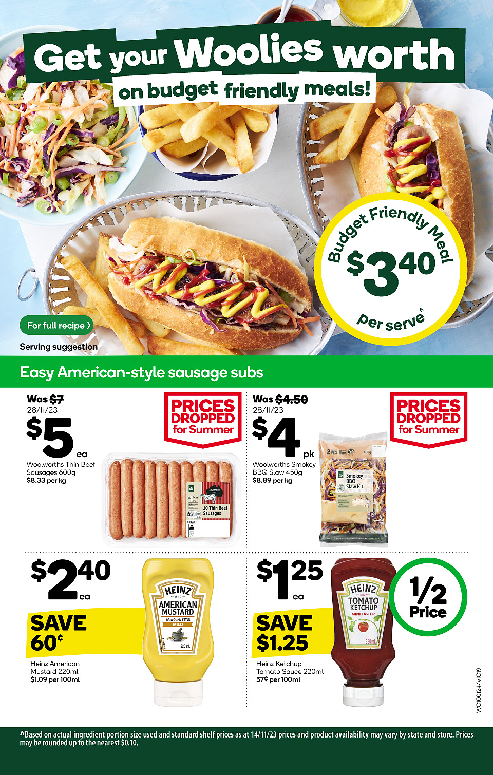 Woolworths 1月10日-1月16日打折，香肠、防虫喷雾半价（组图） - 19