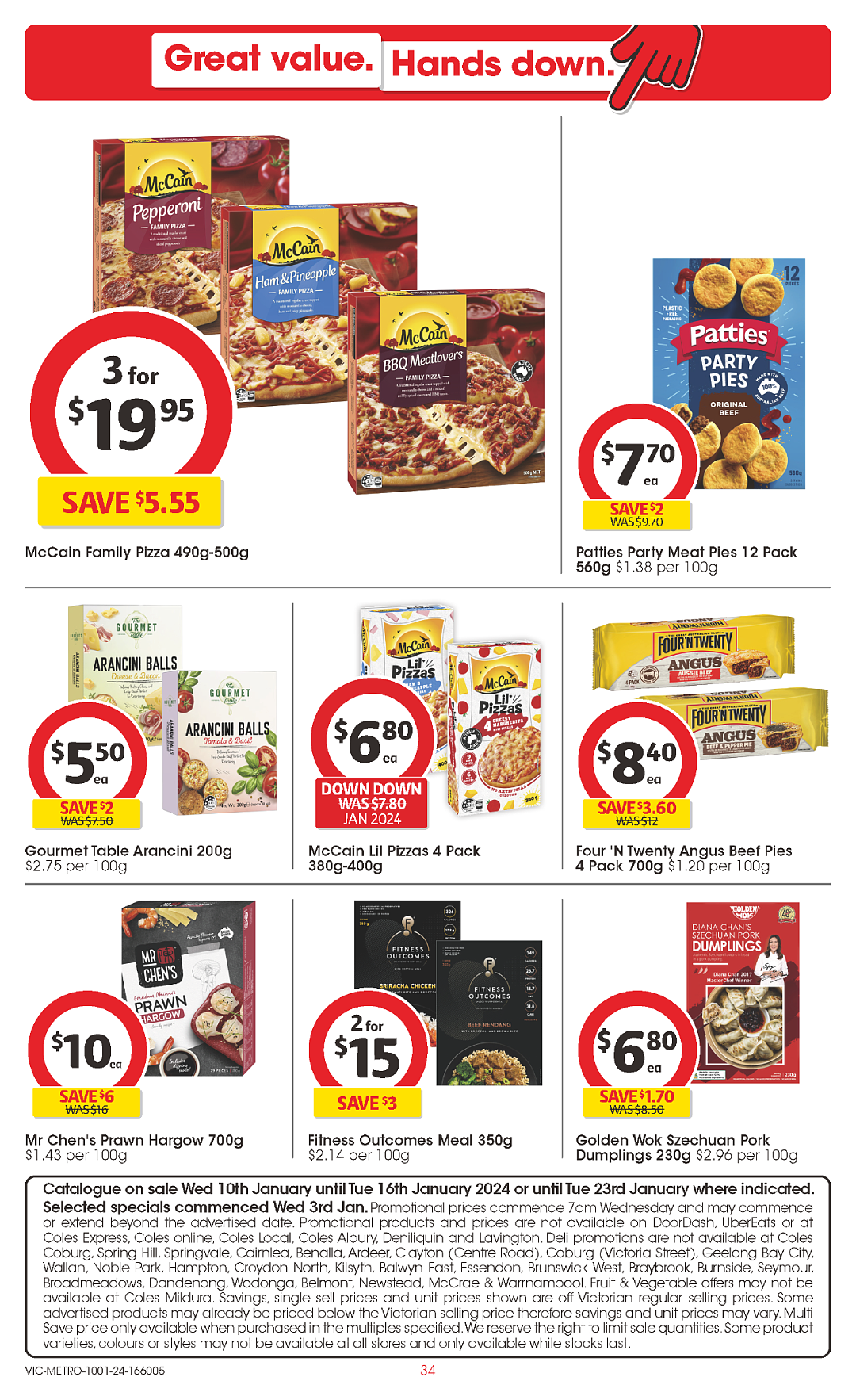 Coles 1月10日-1月16日打折，红袋米、鱿鱼条半价（组图） - 34