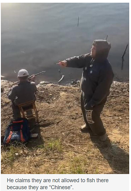 澳洲华人父亲带娃假期钓鱼，没想到遇上一个local疯子…结局大快人心！（组图） - 6