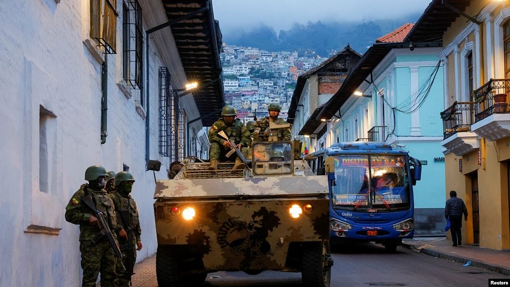 外媒：厄瓜多尔暴力冲突升级！中国使领馆暂停办公、美国取消领事预约（图） - 1