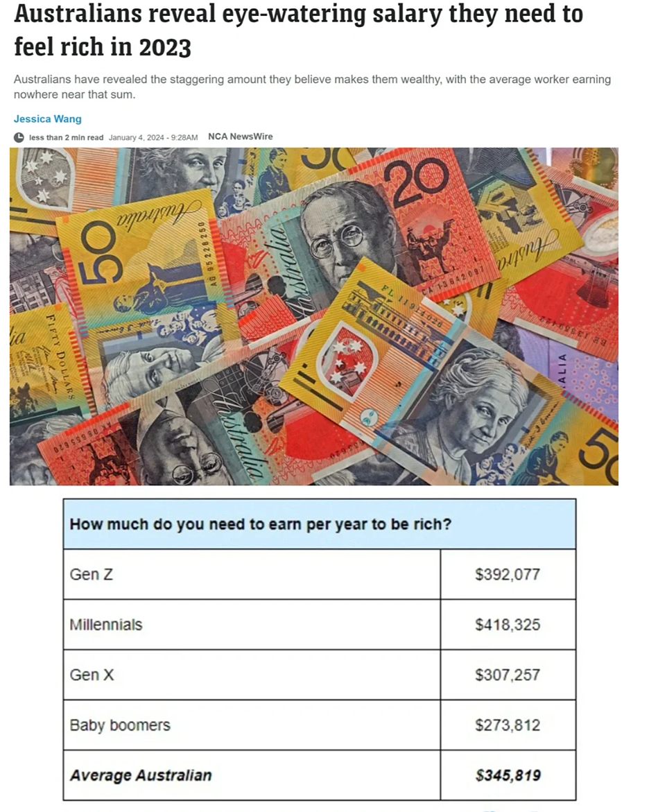 【留澳指南】在澳洲，年薪35万才算富？（组图） - 1