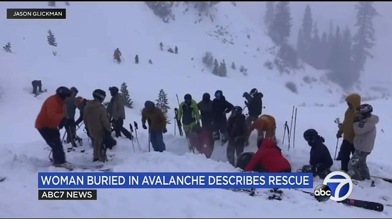 加州华裔夫妇滑雪，遇雪崩遭活埋，死里逃生只因...（组图） - 2