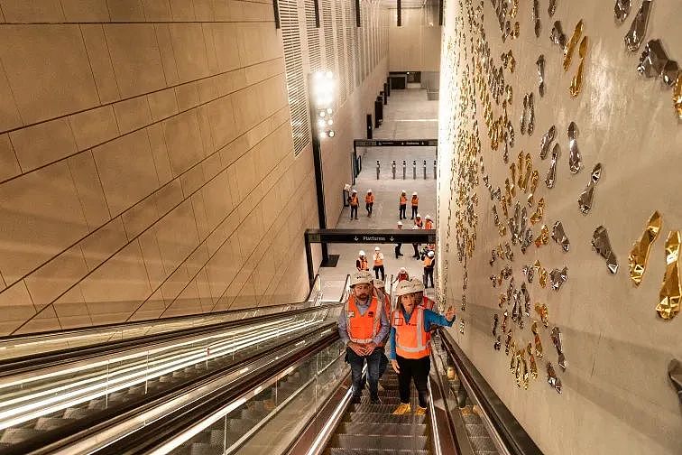 交通 | 悉尼之最！斥资$216亿，地铁西南线Barangaroo新站点即将亮相（组图） - 6