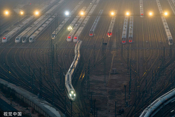 大陆最新高铁时速可达450公里！2025投用“北京到上海只要2.5小时”（组图） - 1