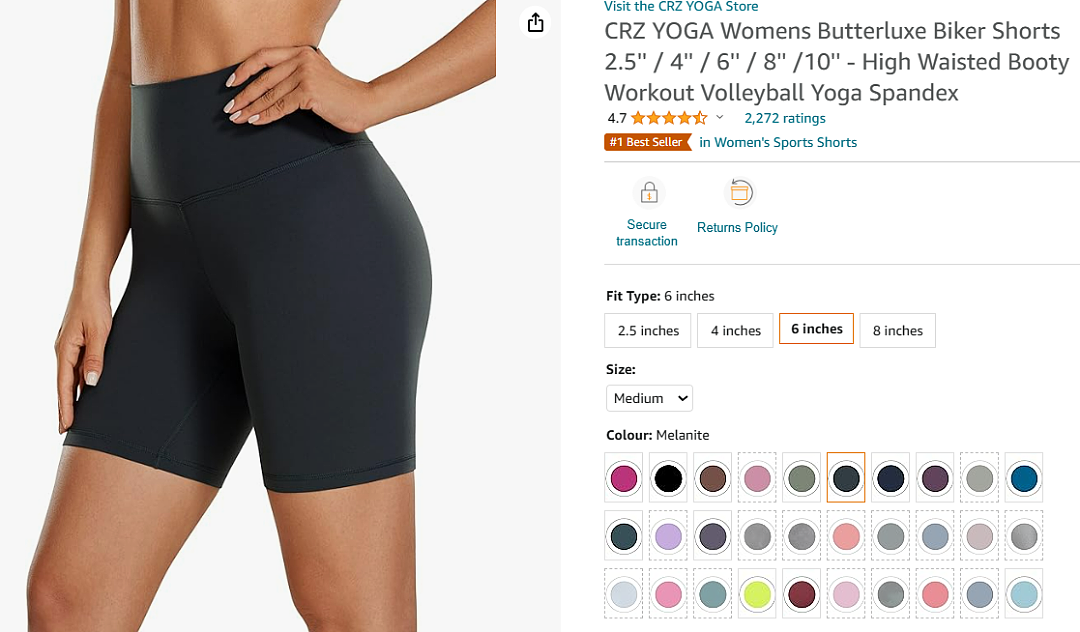 健身必备！亚马逊$53刀瑜伽裤爆火，网友力荐：“Lululemon最佳平替”（组图） - 5
