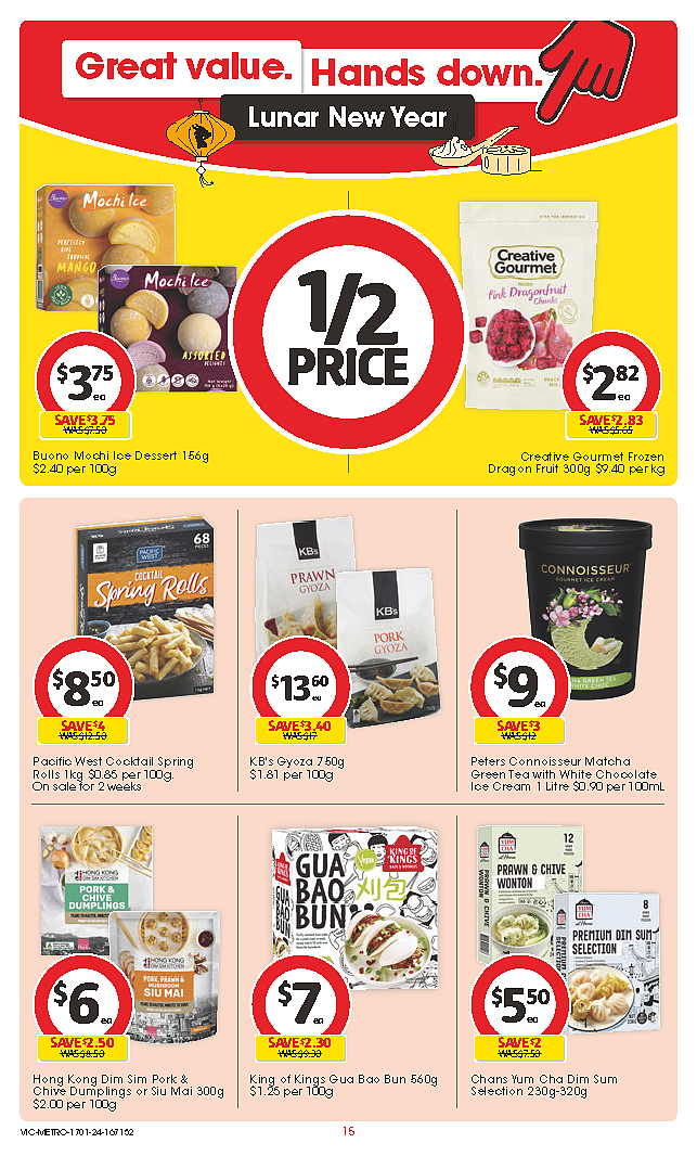 Coles 1月17日-1月23日打折,冻鸭5.6折(组图) - 15