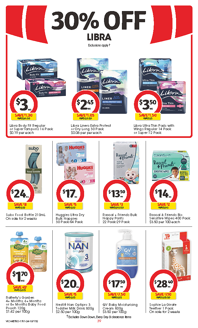Coles 1月17日-1月23日打折,冻鸭5.6折(组图) - 39