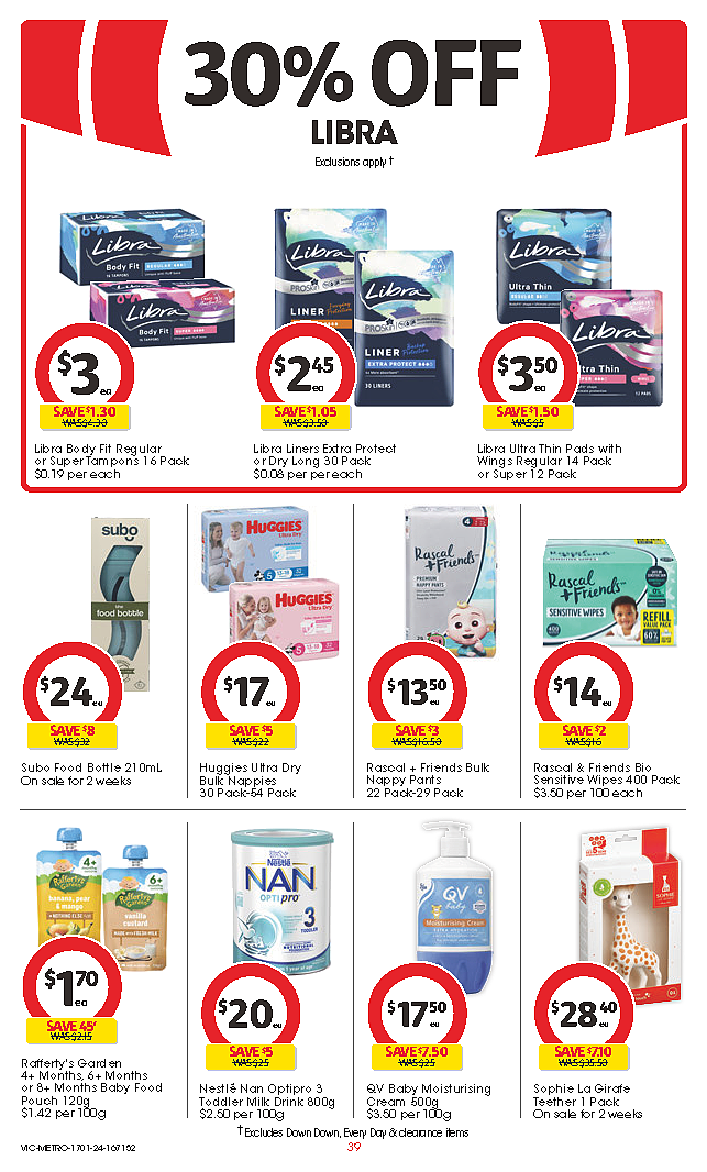 Coles 1月17日-1月23日打折，冻鸭5.6折（组图） - 39