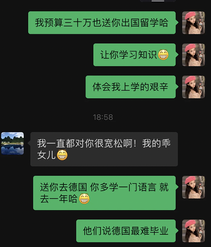 “预算30w可以送我爸出国留学吗”？孝子孝女新思路：反向鸡父母（组图） - 29