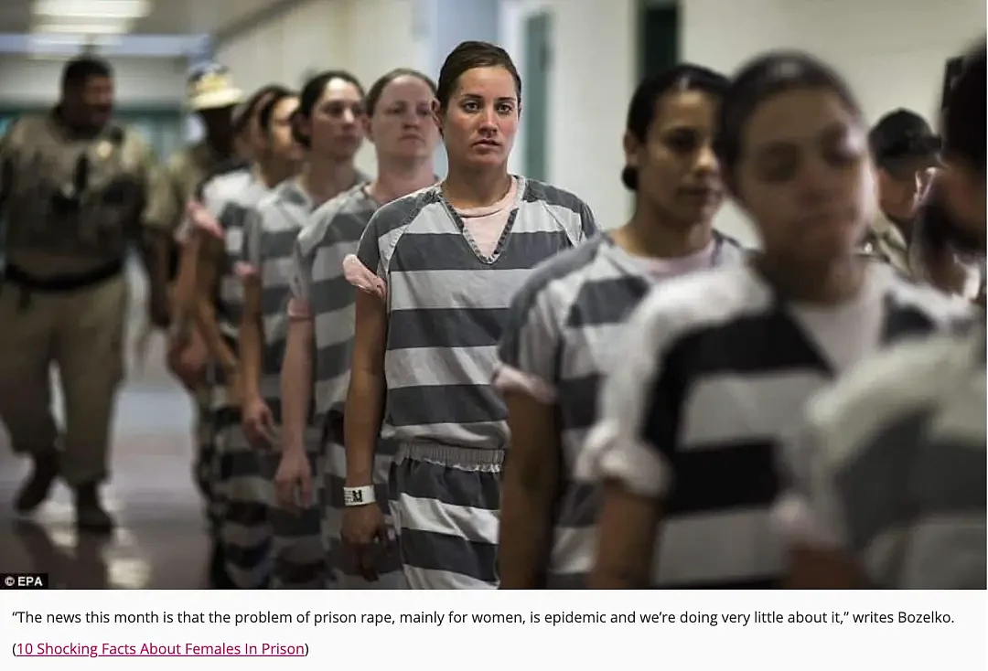美国女子监狱的性侵问题，比男子监狱还要高4倍（组图） - 19