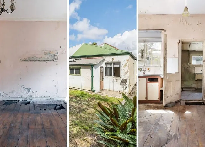 新闻 | 悉尼破屋挂牌出售，要价$140万！地板大洞、油漆剥落...却吸引众多买家（组图） - 1