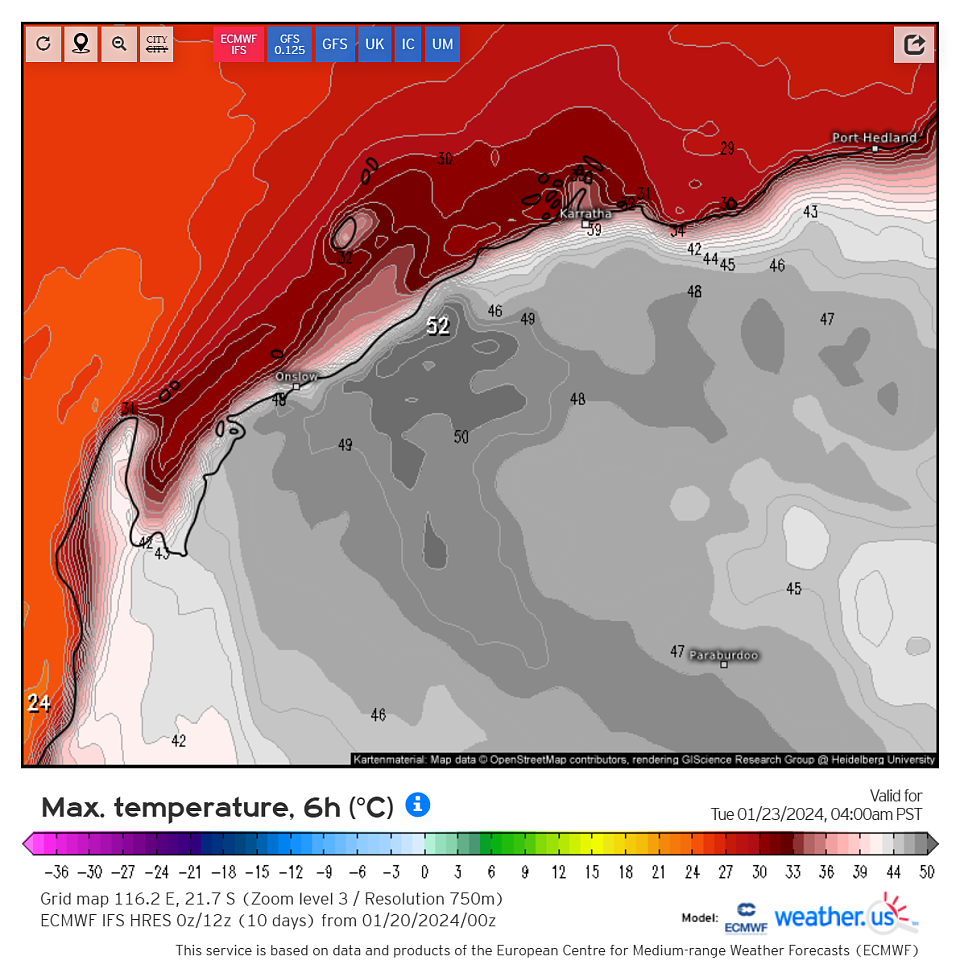 全球变暖失控了？台风在澳洲内陆加强，引发52度高温（组图） - 11