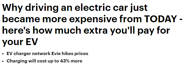 【留澳指南】充电也要大幅涨价，电动车前景扑朔迷离（组图） - 1
