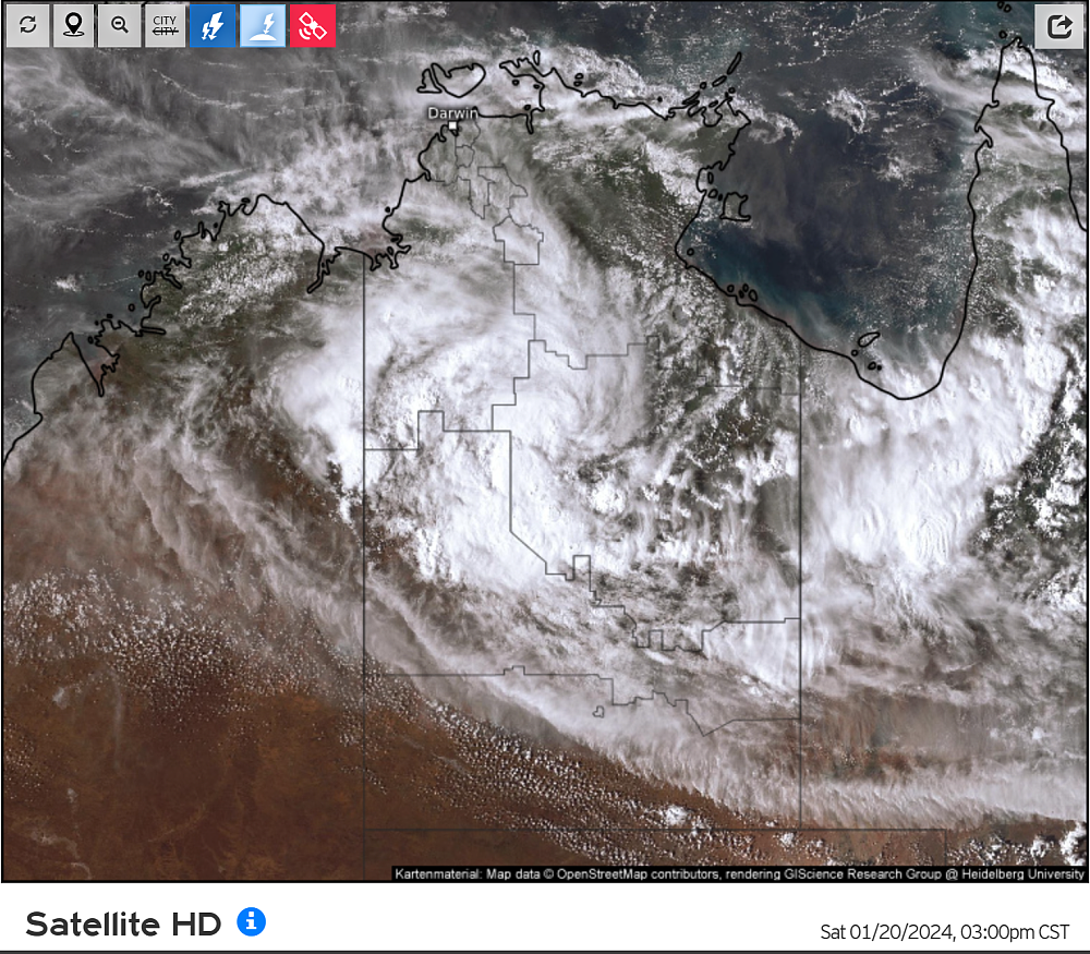 全球变暖失控了？台风在澳洲内陆加强，引发52度高温（组图） - 13