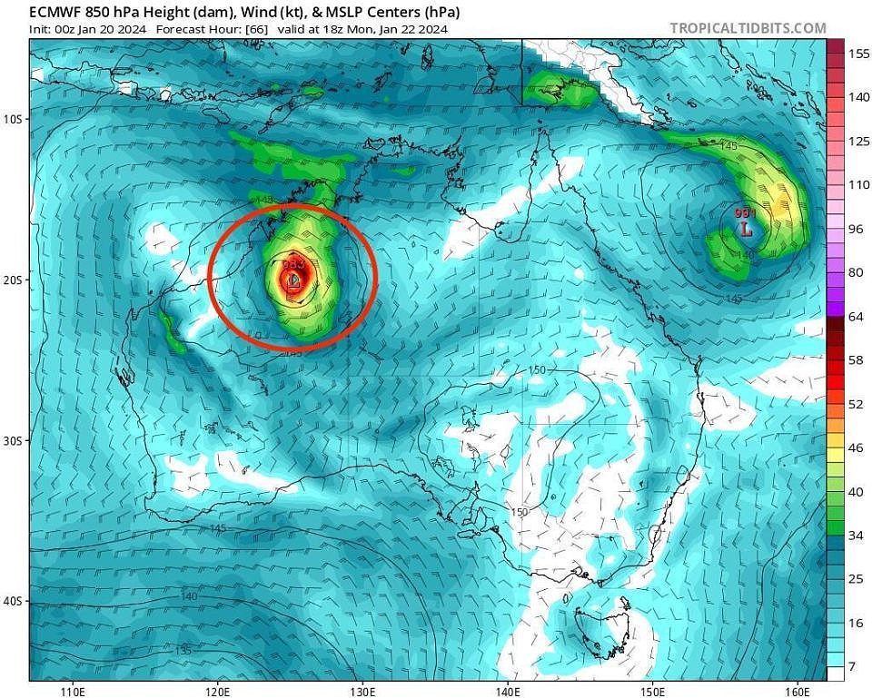 全球变暖失控了？台风在澳洲内陆加强，引发52度高温（组图） - 6