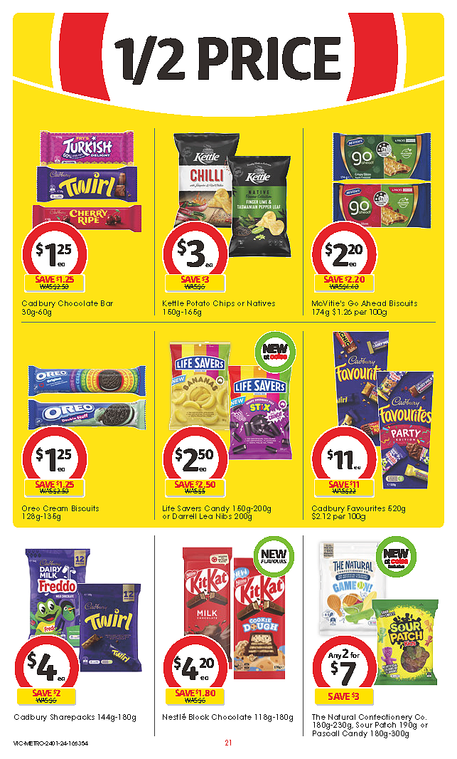 Coles 1月24日-1月30日打折，开学文具半价（组图） - 21