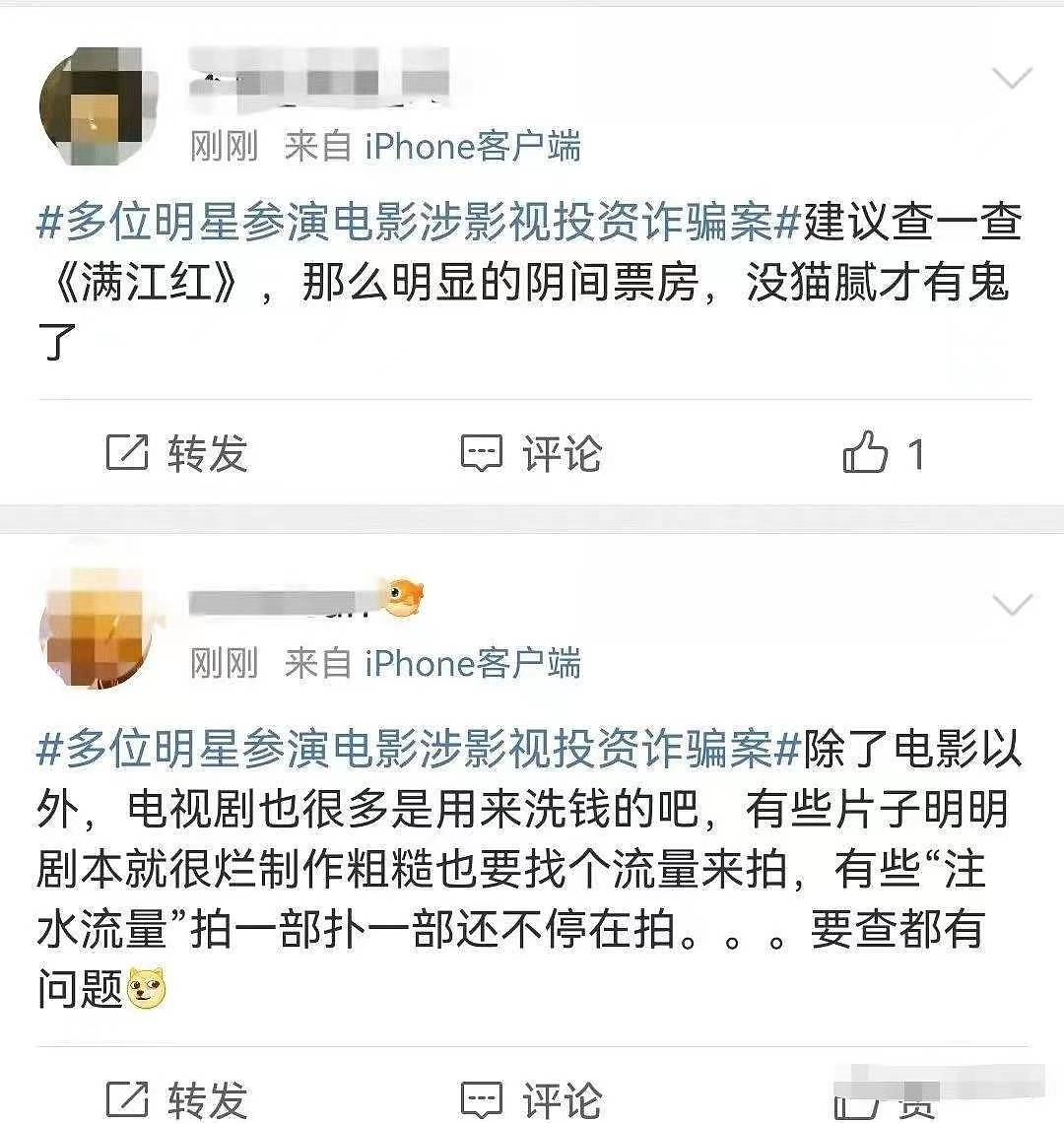 12部影片涉诈骗案！受害人遍布全国，郭富城舒淇周一围等牵涉其中要玩完（组图） - 11