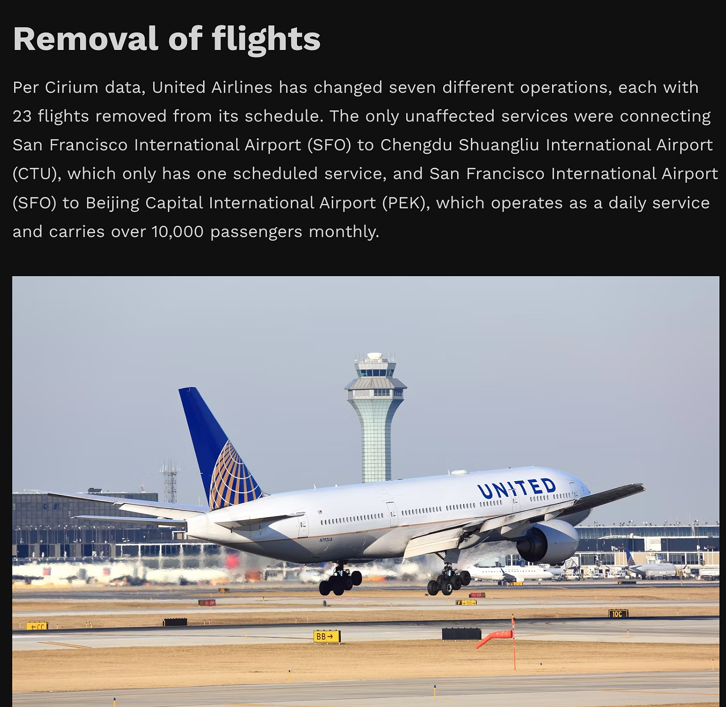 美联航“狂砍”中美航线！3月起，取消了161个飞往中国的航班：洛杉矶、旧金山均受影响（组图） - 4