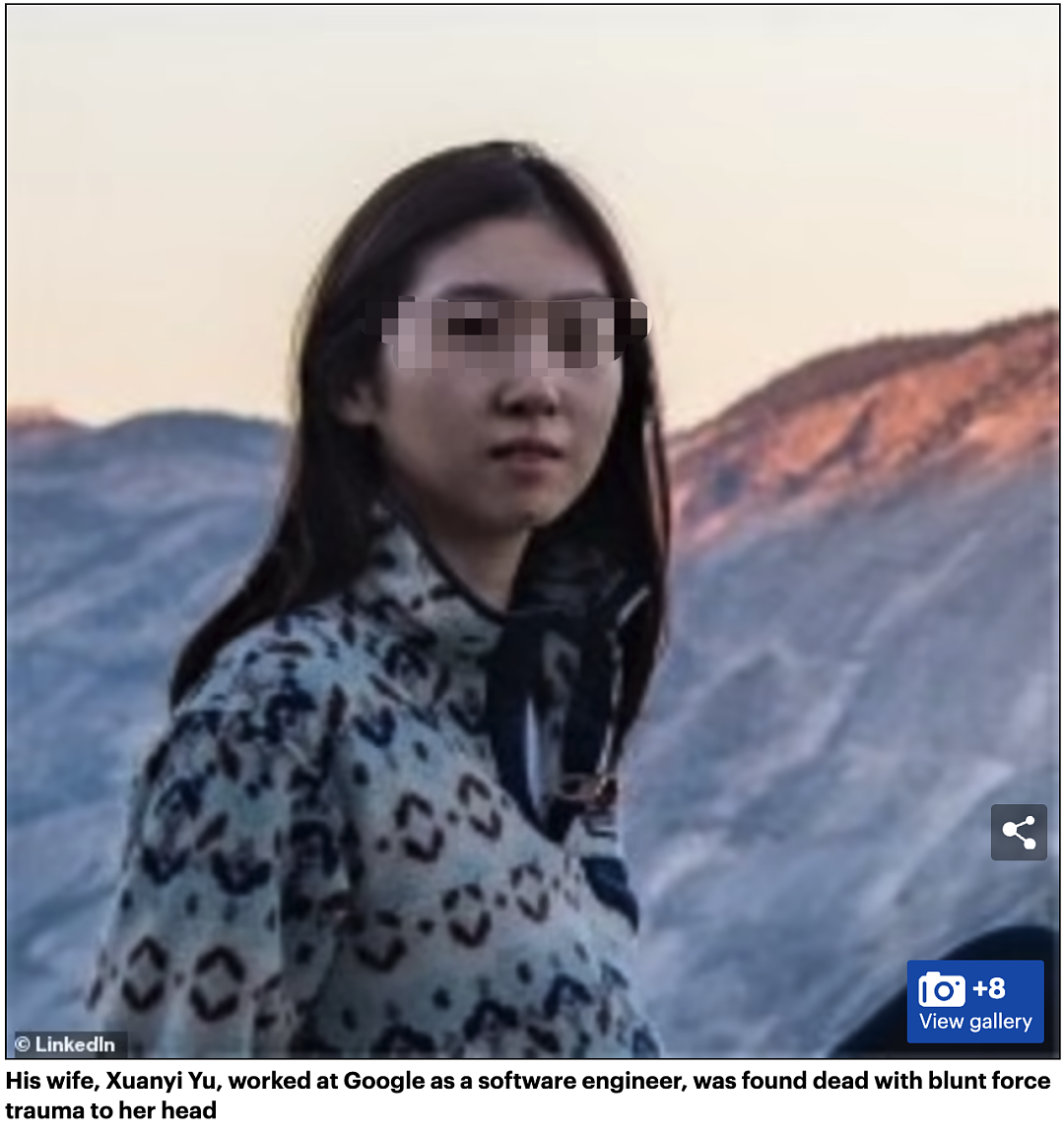 硅谷精英杀妻案：华人围观挤爆直播，嫌犯再次推迟出庭，父亲疑现身（组图） - 5
