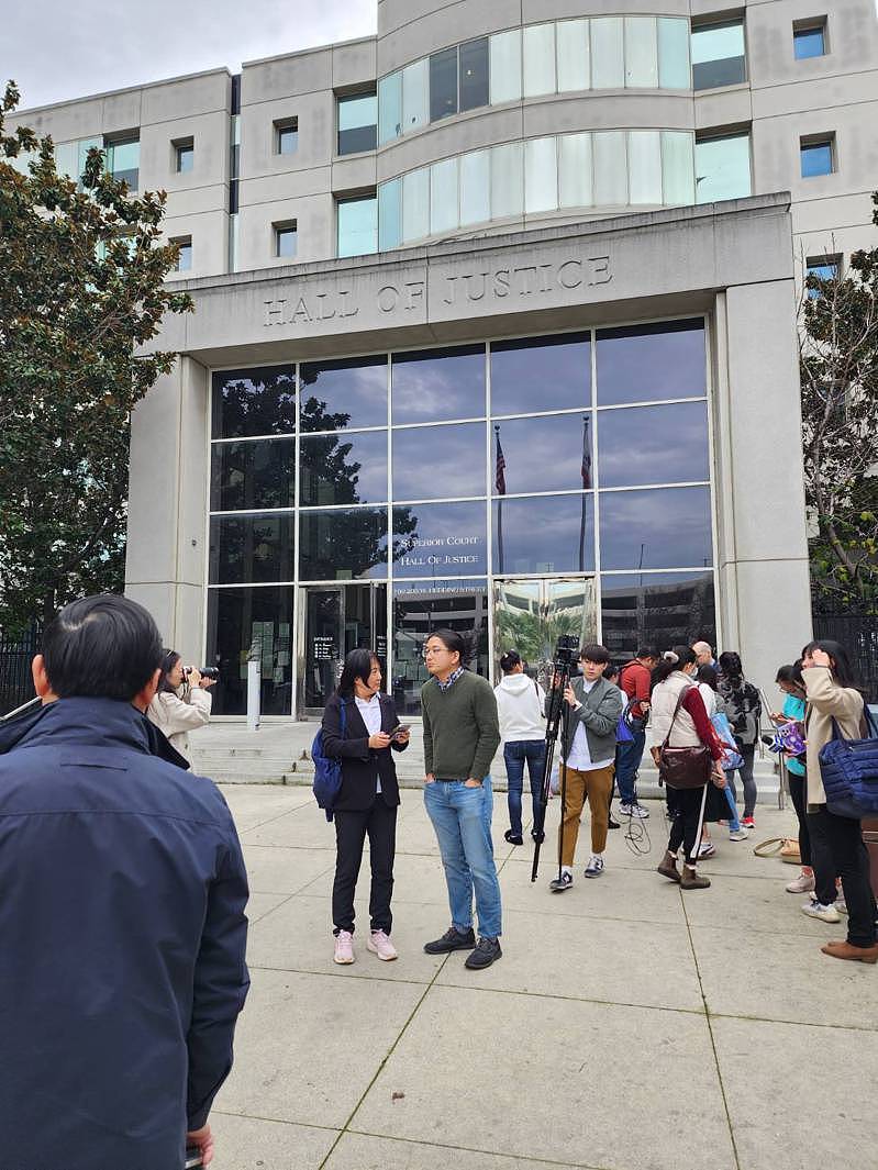 矽谷华裔工程师杀妻案开庭，陈立人4度缺席，华人违法拍照被赶出庭（组图） - 1