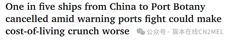 中国至澳洲货船大规模取消，澳洲每周损失近亿刀，超市货架都要空了，大量商品将涨价...（组图） - 3