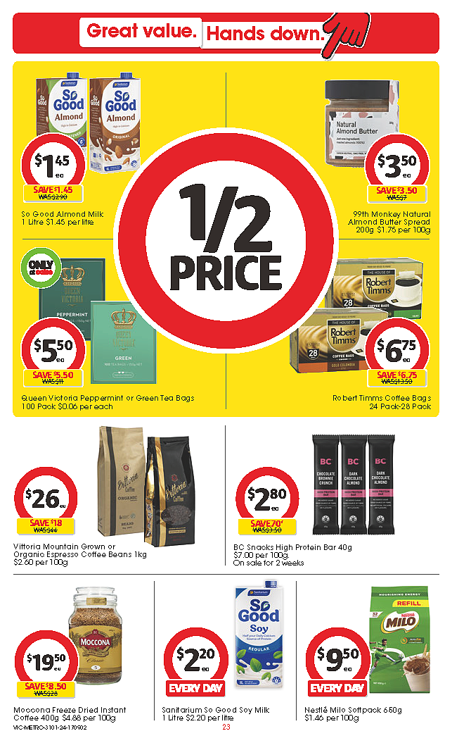 Coles 1月31日-2月6日打折，茉莉米、饺子、纸尿裤半价（组图） - 23