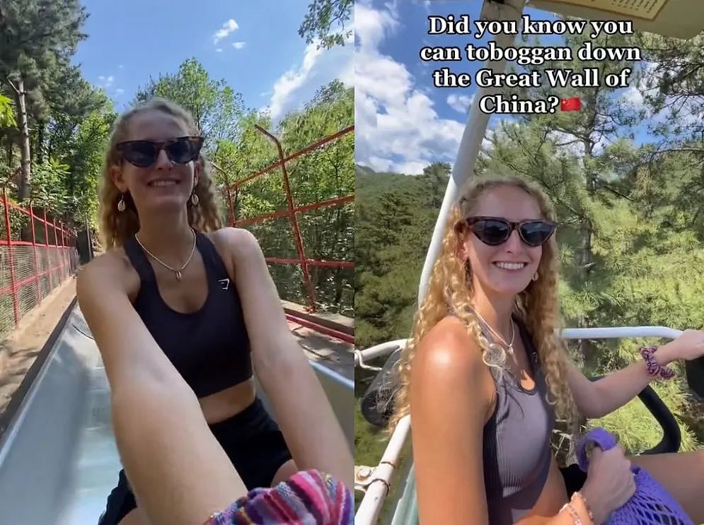 外国妹纸去北京旅游，被当“名人”包围疯狂拍照，她将视频放上网后...（组图） - 3