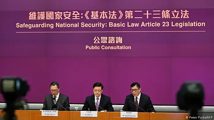 香港启动23条立法：增五大国安罪（组图） - 1