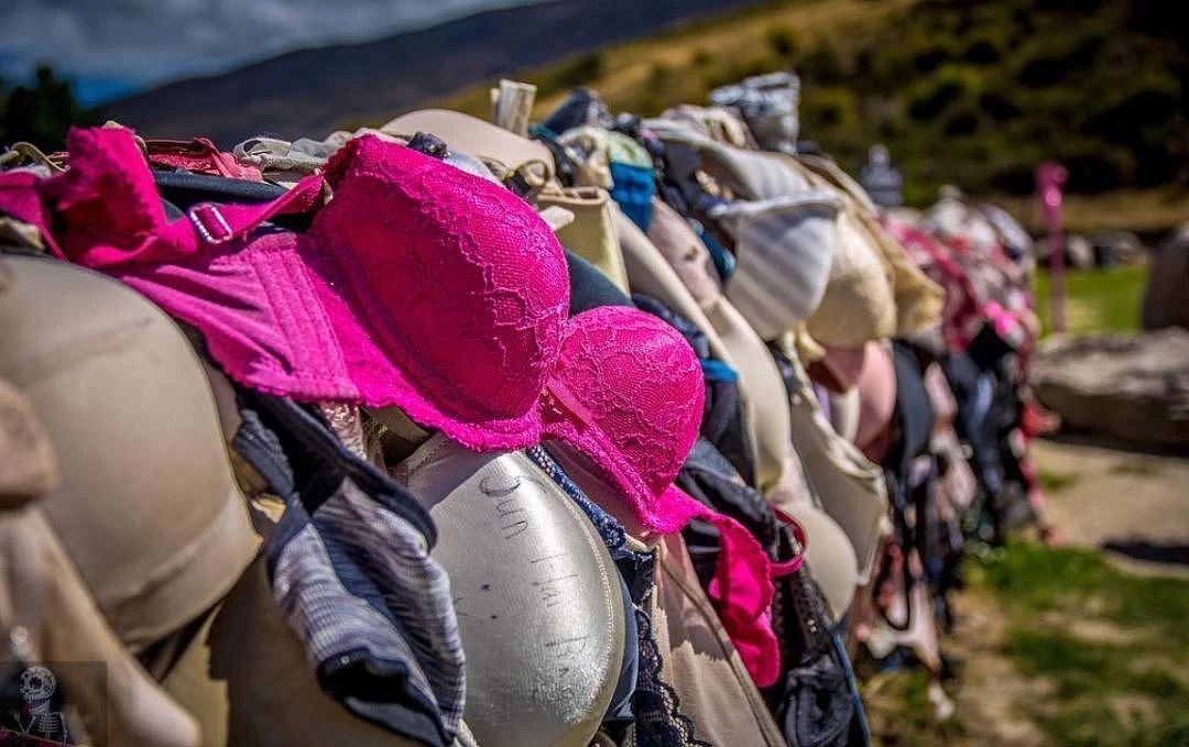 澳洲女性乳腺癌发病率最高！世界最“污”景点，漫山遍野都是胸罩，无数妹子各种脱光！背后原因很感人…（组图） - 24