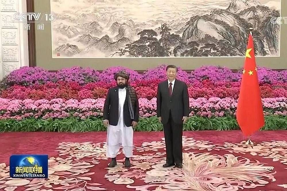 北京承认塔利班政权，习近平接受阿富汗大使国书（图） - 1