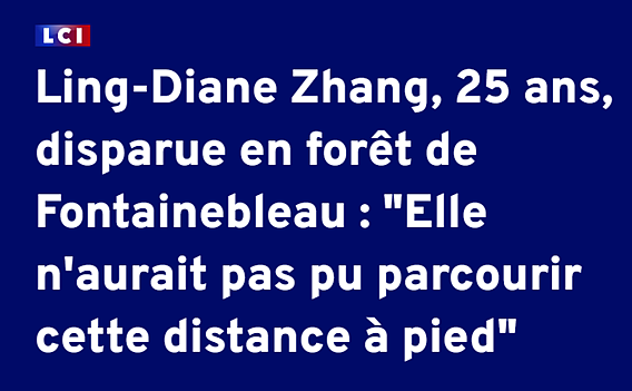 紧急寻人！25岁华人女生在法国森林失踪16天仍未找到！家人向法院提出绑架案申诉...（组图） - 6