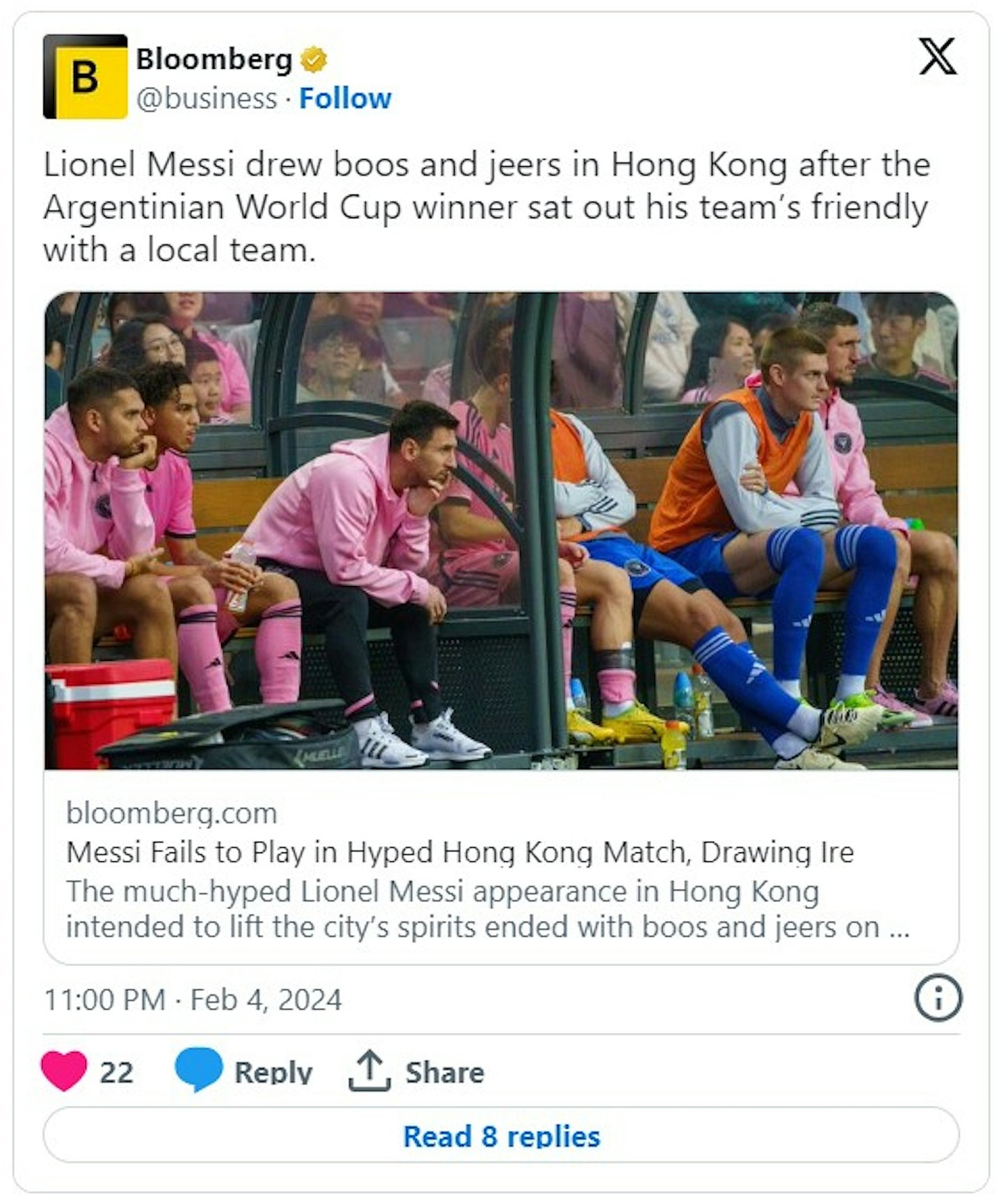 香港球迷高价看球却没有偶像上场，梅西再次引众怒！港府强烈谴责，外媒：梅西狂热衰收尾（组图） - 22