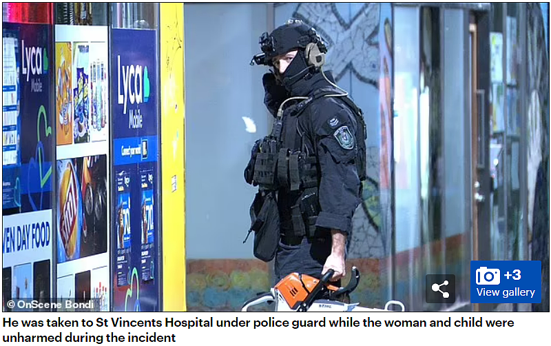 突发！新州Westfield商场发生持刀捅人案！悉尼娘俩遭劫持，大量警察出动！（组图） - 13