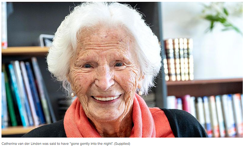 澳洲最长寿老人悄然离世， 享年111岁！ 生前分享三大长寿秘诀（组图） - 2