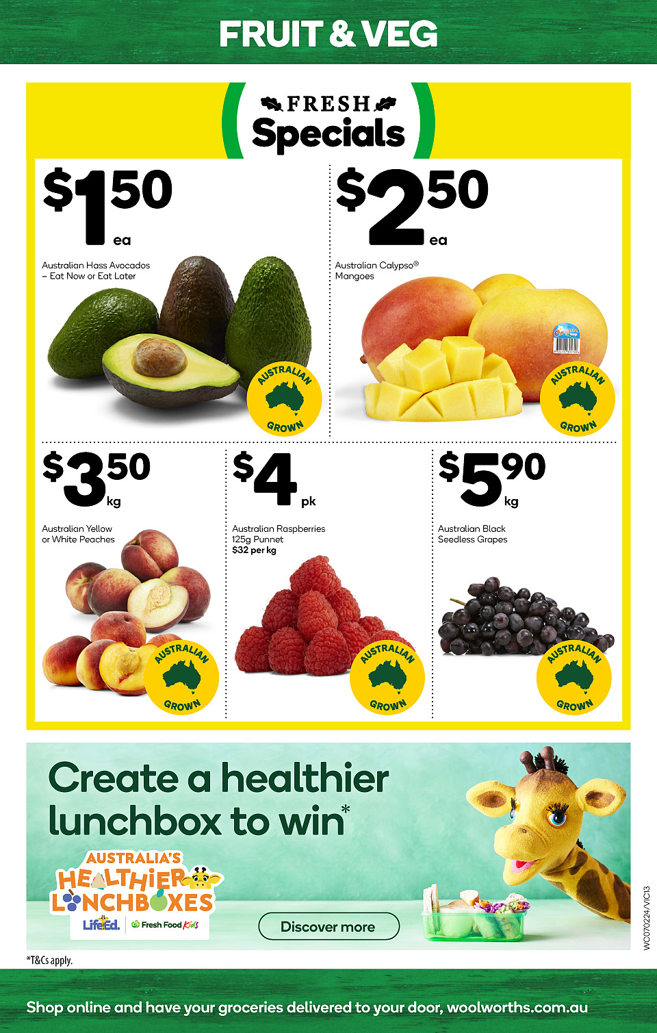 Woolworths 2月7日-2月13日打折，虾饺、猪肩肉配烧烤酱半价（组图） - 13