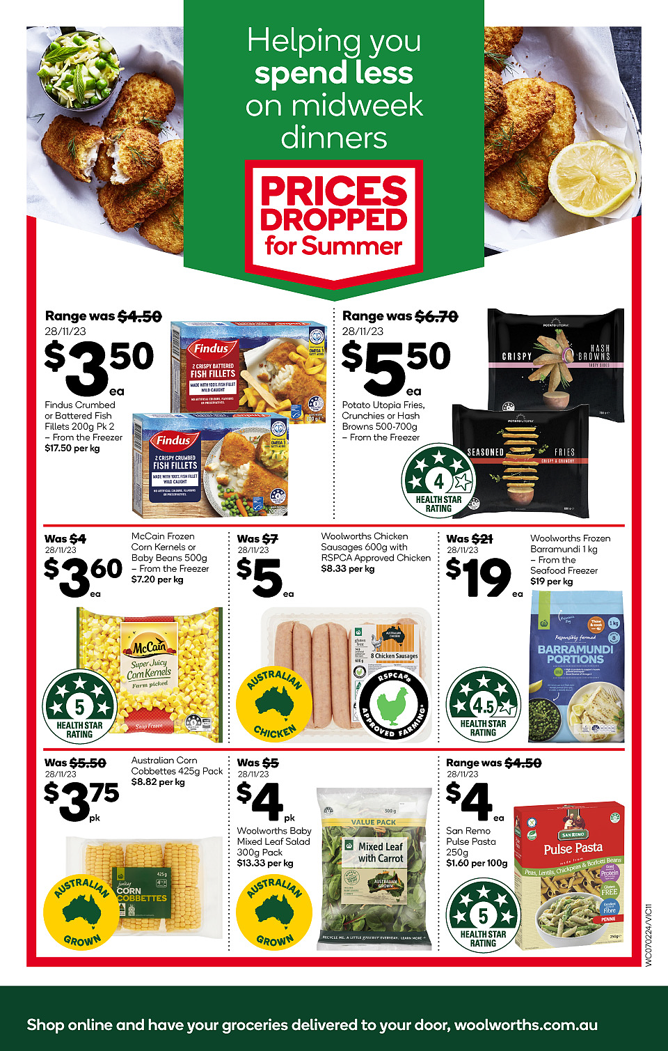 Woolworths 2月7日-2月13日打折，虾饺、猪肩肉配烧烤酱半价（组图） - 11