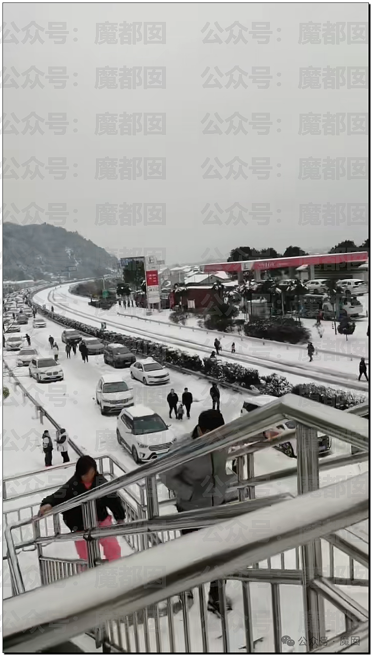 一场春运暴雪，中国被高速堵满的私家车害惨了（组图） - 83