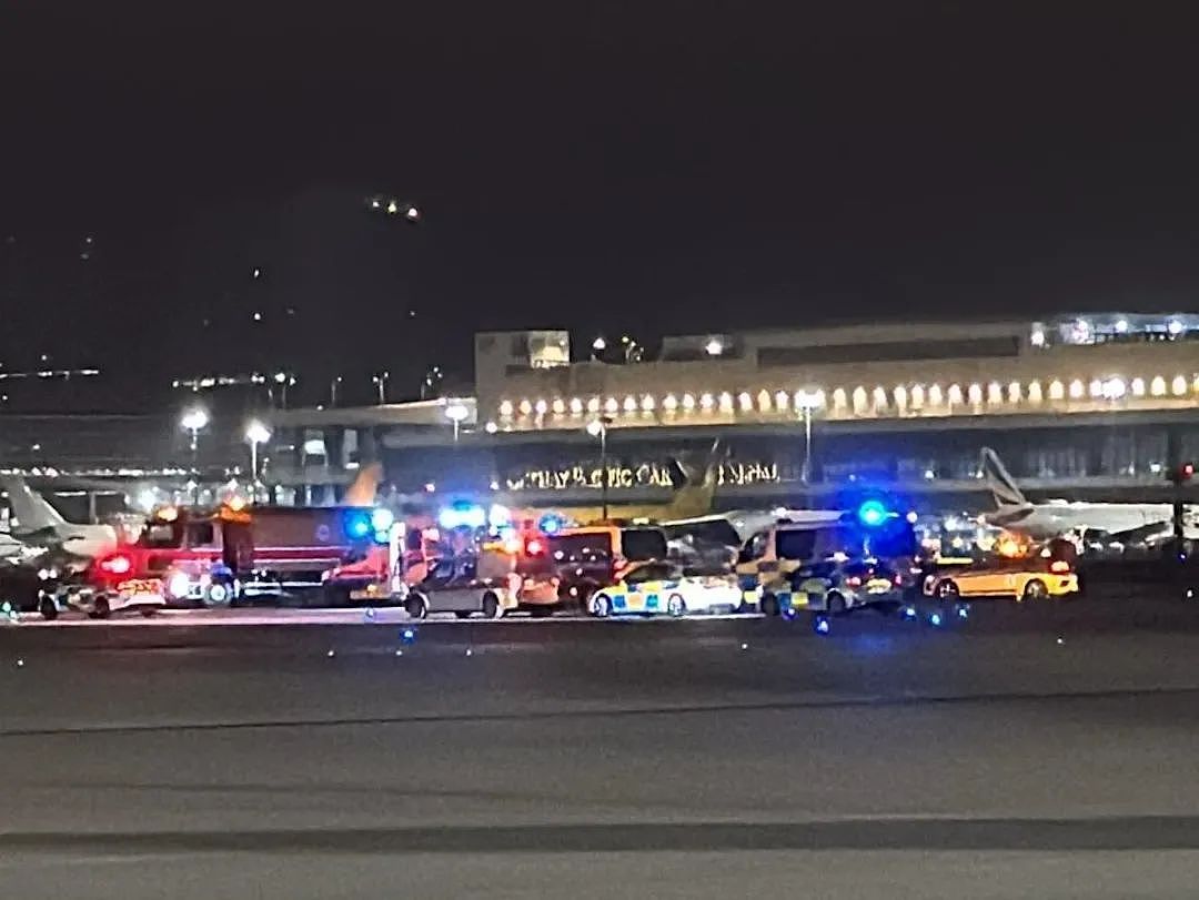 香港机场一外籍男子遭飞机碾轧身亡，司机同事被拘捕调查（组图） - 1