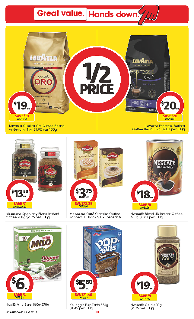 Coles 2月7日-2月13日打折，红袋米、油、松饼粉半价（组图） - 30