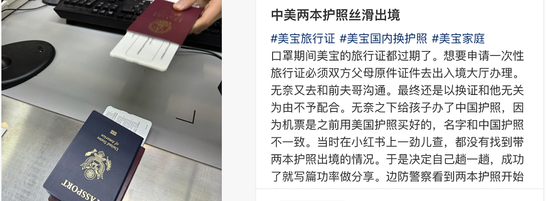 中国女子持中美护照丝滑出入境，川普誓言：废除！（组图） - 2