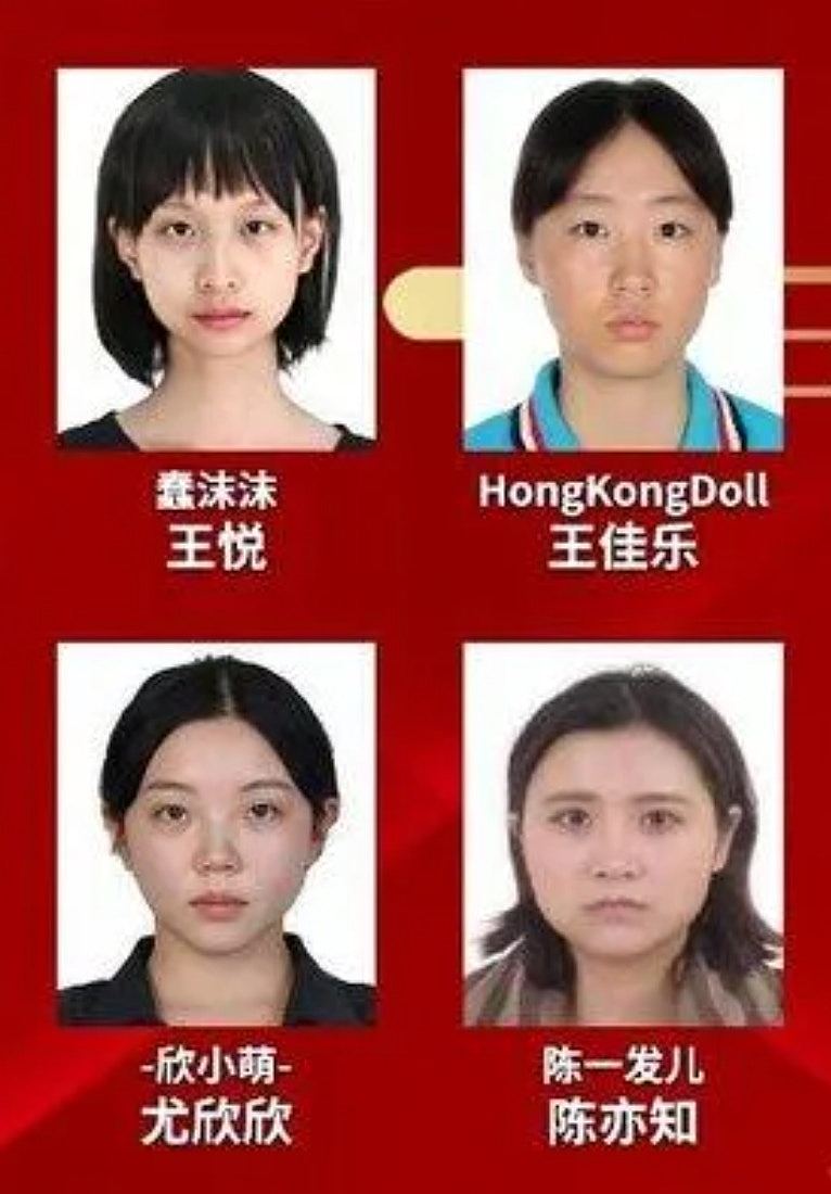 情色女神HongKongDoll真面目曝光！拜年海报公开处刑上百网红（组图） - 3